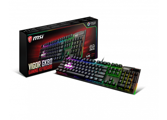 MSI VIGOR GK80 CR GAMING KEYBOARD