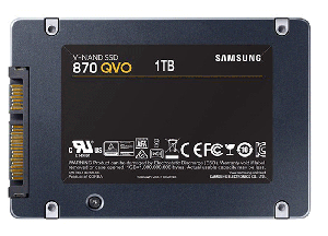 1TB Samsung MZ-77Q1T0BW 870 QVO 2.5" SATA III SSD