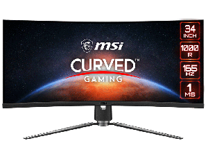 MSI MPG ARTYMIS 343CQR 34" LCD CURVED PANEL Monitor Free Shipping In Australia