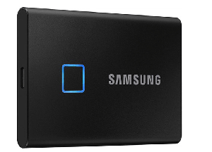 2TB Samsung MU-PC2T0K/WW Portable SSD T7 Touch BLACK 