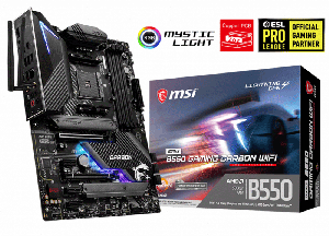 MSI MPG B550 GAMING CARBON WIFI MOTHERBOARD - Free Shipping In Australia