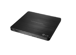 LG GP60NB50 SLIM PORTABLE EXTERNAL DVD-RW DRIVE Black