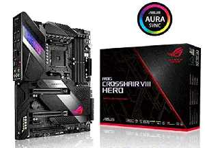 Asus ROG-CROSSHAIR-VIII-HERO-WIFI AMD X570 ATX Gaming Motherboard - Free Shipping In Australia