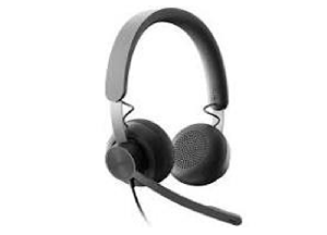 Logitech MSFT Teams Zone Wired 981-000871(ZONE) Grey Headset