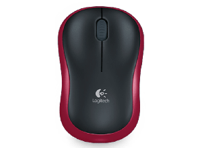Logitech 910-002503 Wireless Mouse M185 Red